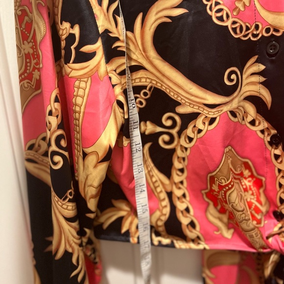 NWOT COLORFUL TWO PIECE WITH CROPPED TOP - Picture 13 of 15